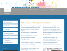 Tablet Screenshot of mg-koelliken.ch